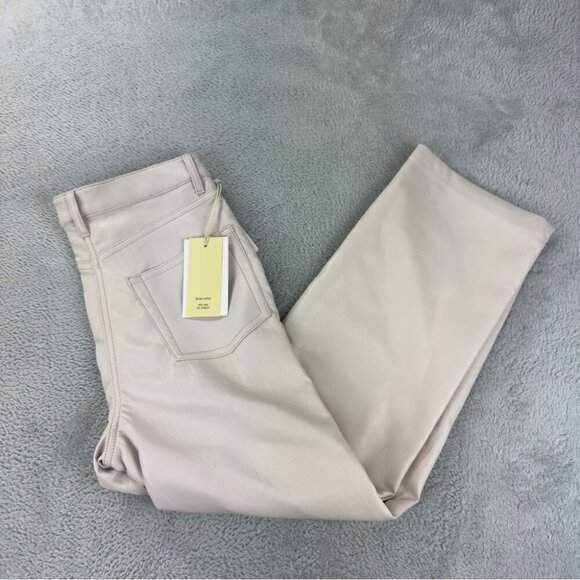 Wilfred NWT Women's Size 25x22 (0) Melina Cropped High Rise Straight Leg Pants - Picture 1 of 12